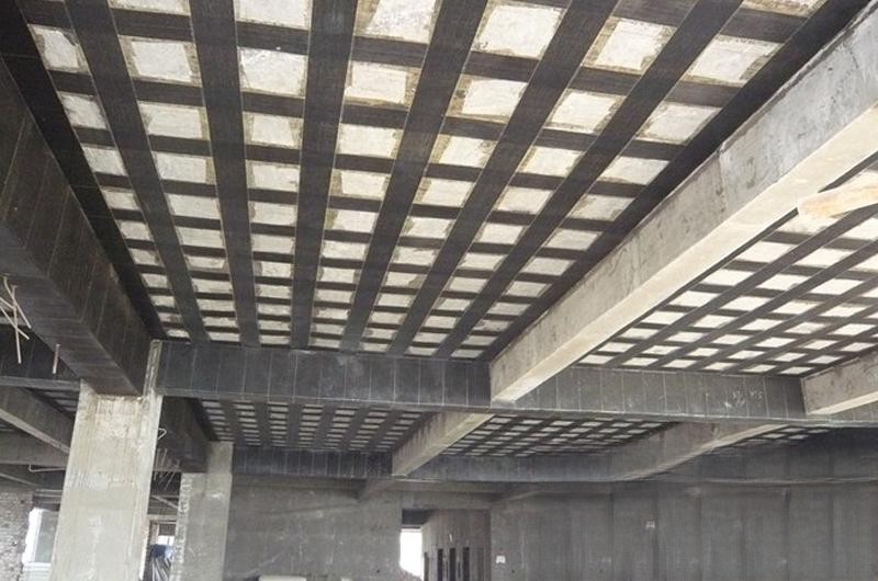 相山碳纤维布楼板加固施工